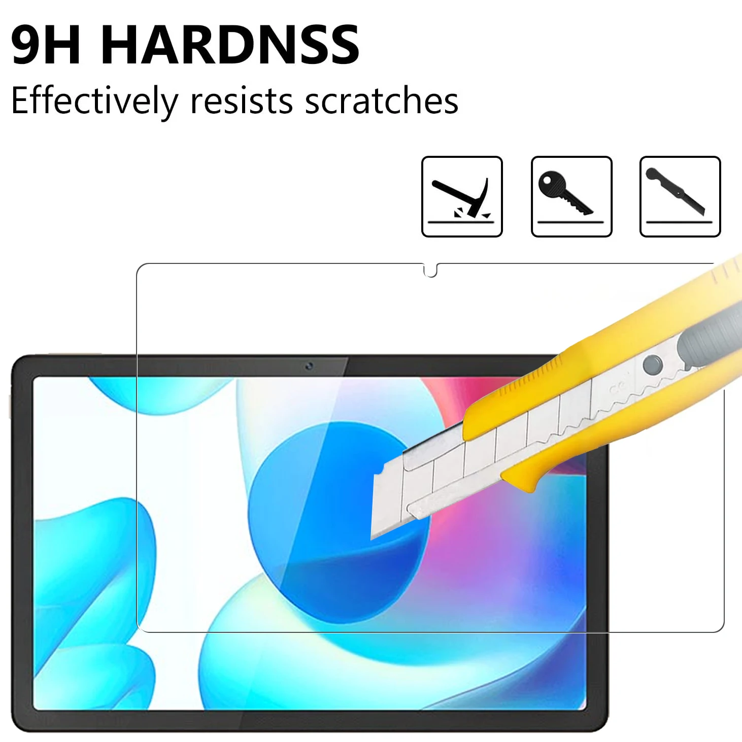 Для Realme Pad закаленное стекло Защита экрана RealmePad 2021 10 4 дюймов прозрачная пленка