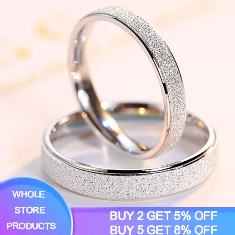 Новинка модные стильные парные кольца из стерлингового серебра 925 пробы для