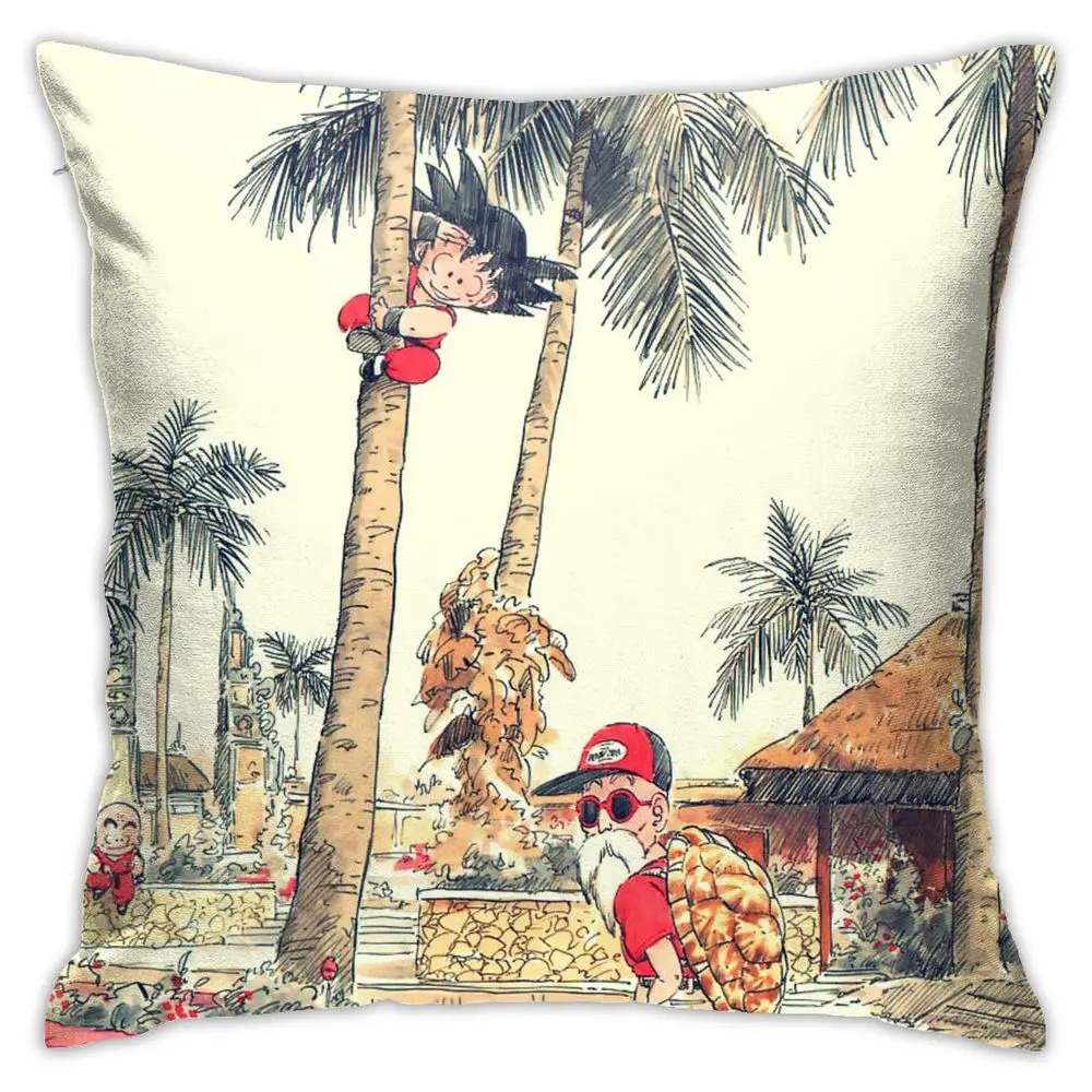 

CLOOCL Japanese Anime Dragon Wukong Pillowcase 3D Double layer Printed Pillow Cover Home Car Textiles Pillow Case Cushion Cover