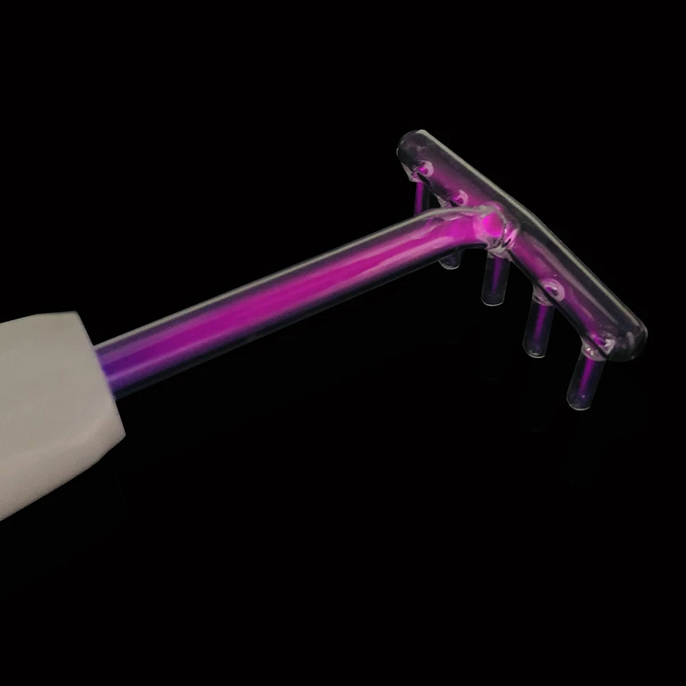 Встраиваемая стеклянная трубка грабли для высокочастотного устройства ухода за