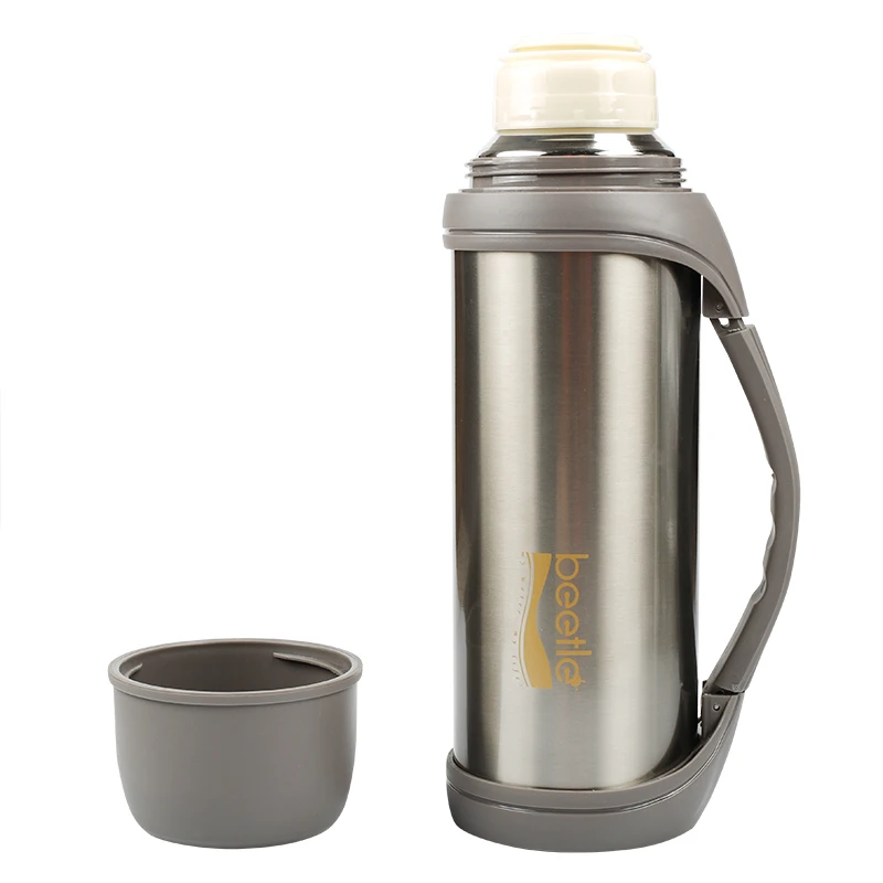 С двойными стенками 304 нержавеющая сталь Вакуумная чашка 1200 мл вакуумная молока