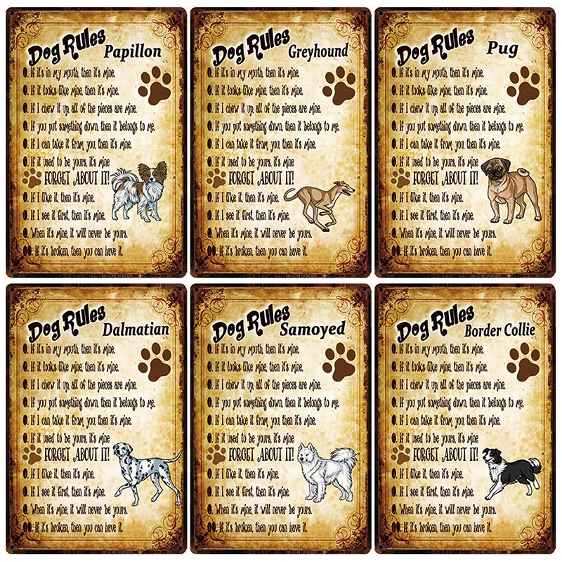 Настенная живопись Kelly66 с изображением собаки Басенджи колли мопса чихуахуа