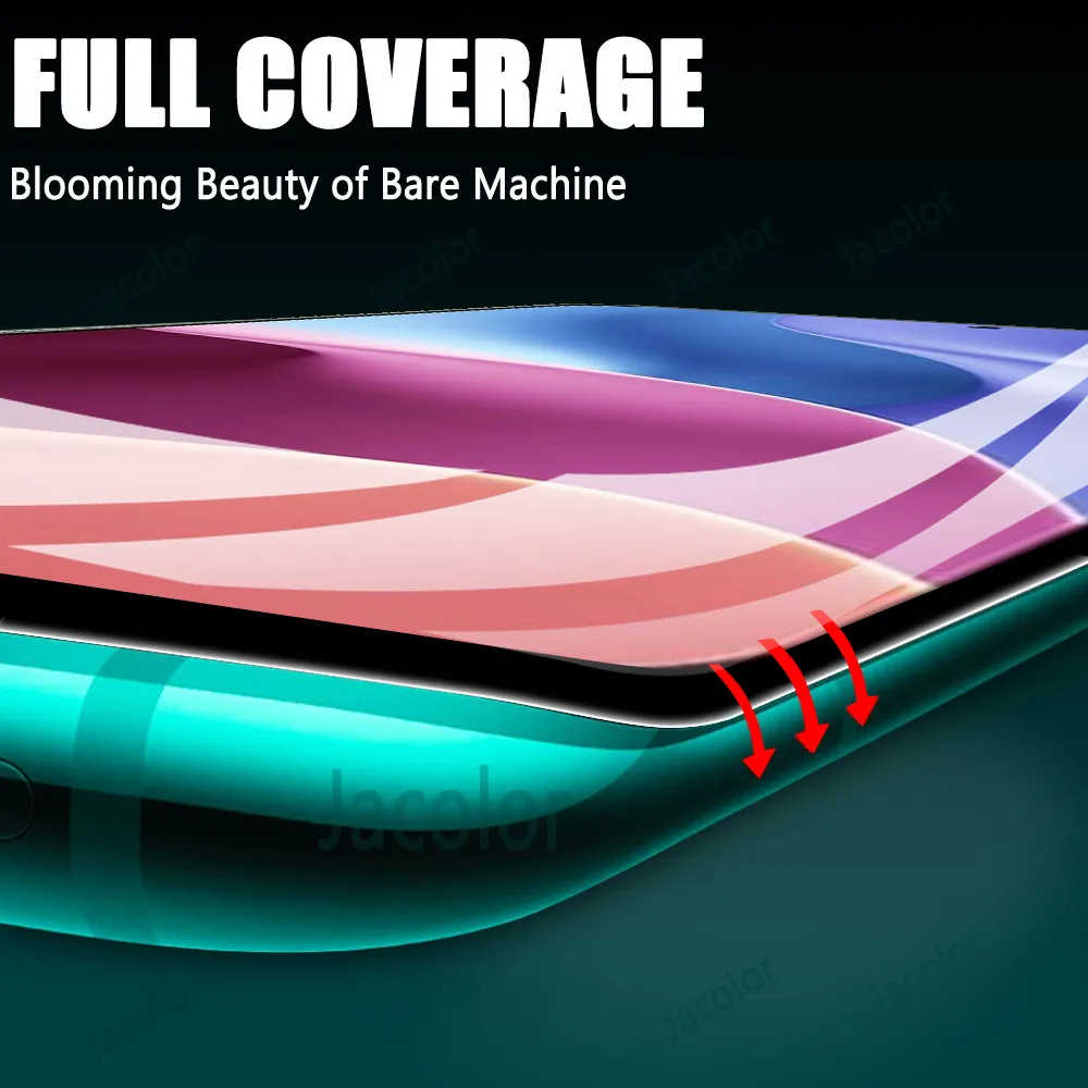 Защитная Гидрогелевая пленка для Xiaomi Poco F3 защитная экрана/защитная задней