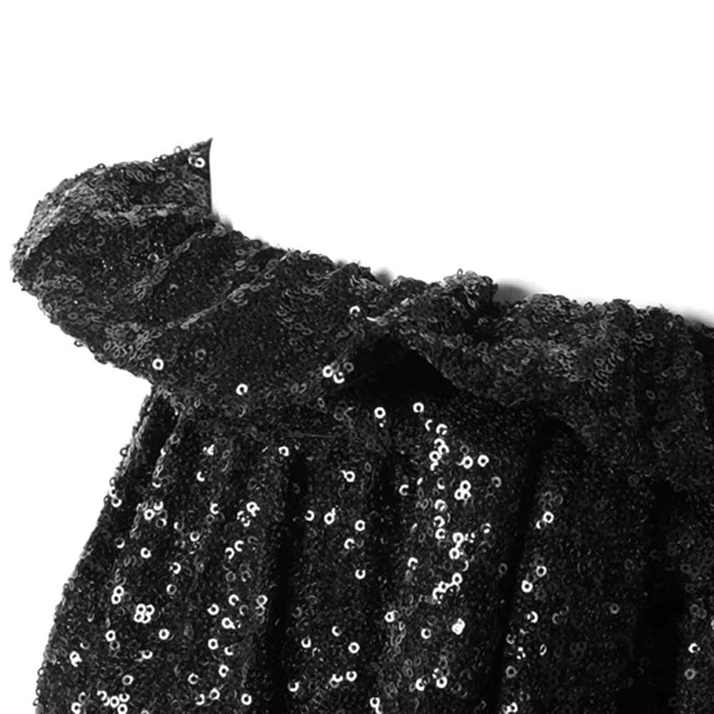 Женские длинные штаны с блестками и высокой талией женские свободные бандажные