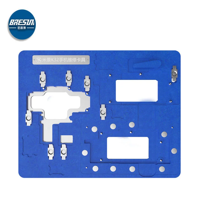 

MIJING K32 Used for maintenance of iPhone11 11 Pro 11 Pro Max 3 in 1 tin IC removable vinyl motherboard fixture