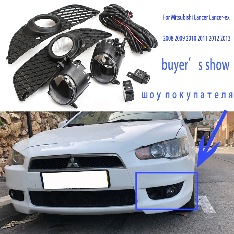 Туман светильник s для Защитные чехлы сидений сшитые специально Mitsubishi Lancer ex 2008 2013