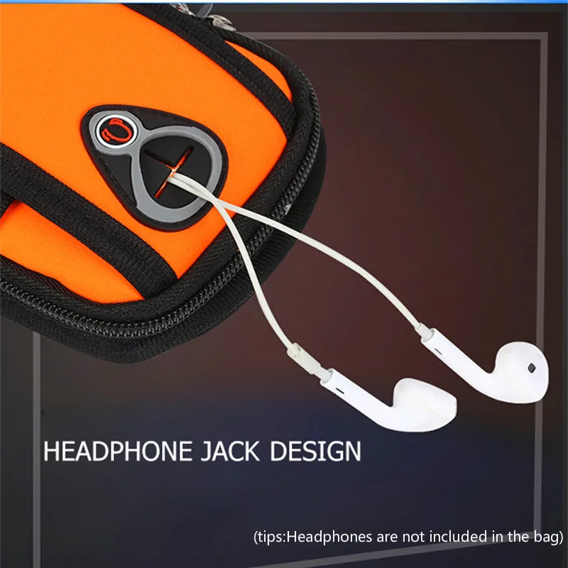 Водонепроницаемая сумка на руку для бега открытом воздухе унисекс спортивная с