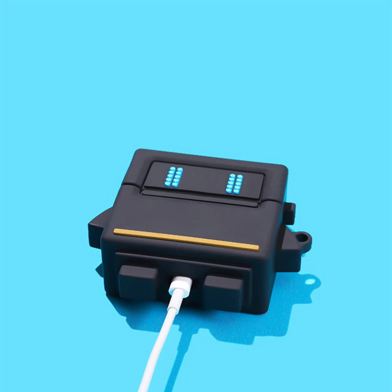 Чехол-подставка для беспроводных Bluetooth-наушников AirPods Pro с рисунком из