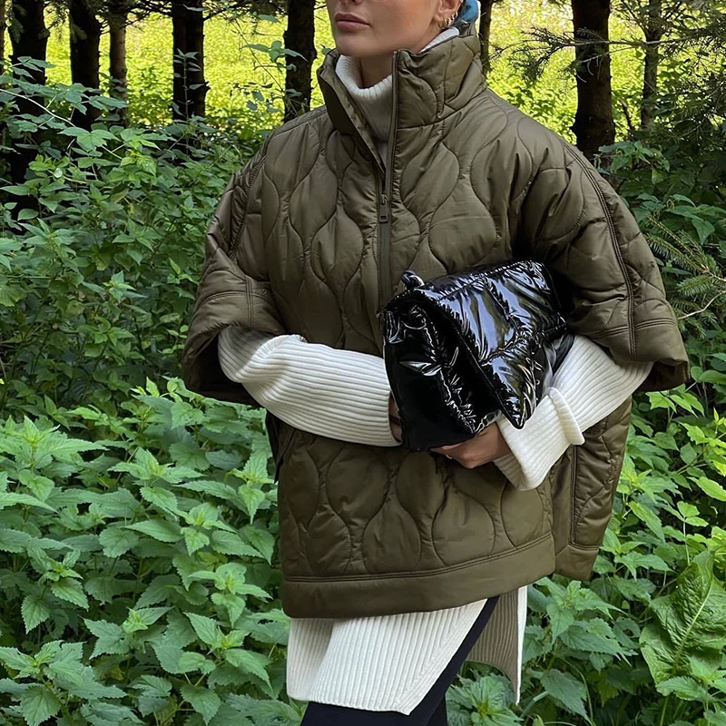 

Жакет Za парка 2021 Новая мода свободная элегантная Молодежная Осенняя Женская куртка пальто Модная уличная шикарная теплая осенняя куртка