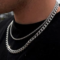 2021 temperament fashion cube rope chain men woman necklace classic collar choker man jewelry gift