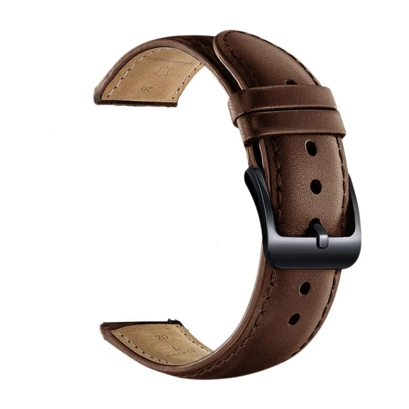 Ремешок из натуральной кожи для часов Xiaomi Huami Amazfit Bip U pro S Lite мягкий спортивный