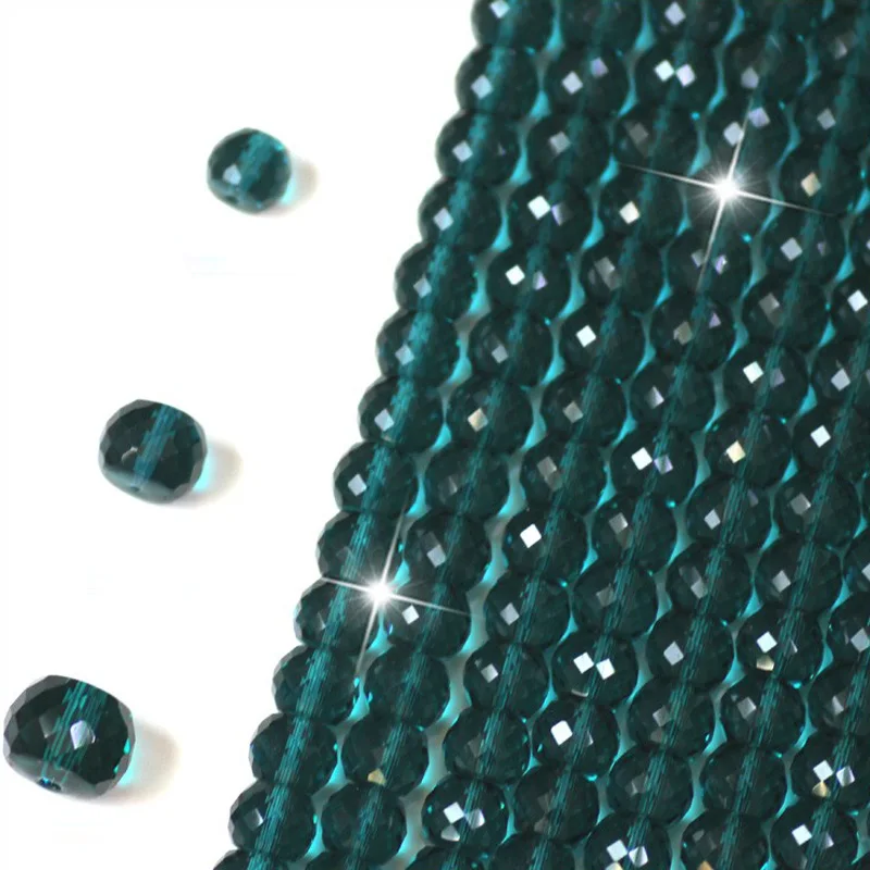 

Factory Wholesale AAA Crystal Spacer Beads Multi Color DIY beads for Fashion Jewelry 8x6mm 10x8mm 12x10mm