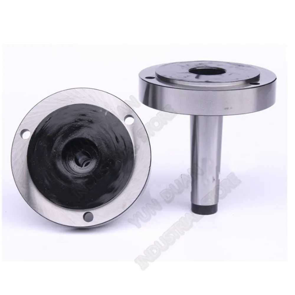 

MT2 MS2 Taper Shank Ring Flange Plate Connector Adapter for 80mm 3"Inch 3 Jaws 4 jaws K11 K12 K72 80 Chuck Lathe Spindle Milling