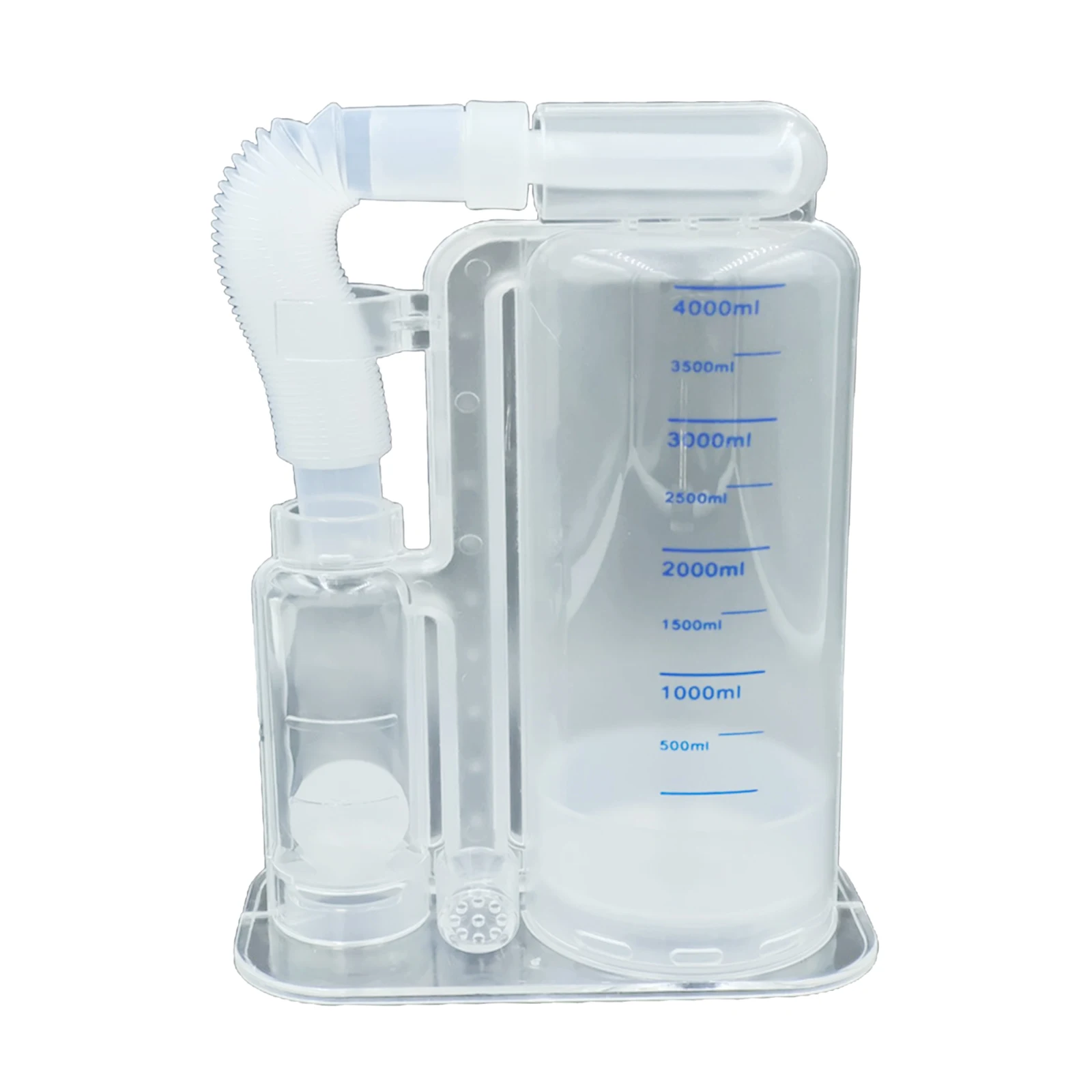 

Care 4000ml Single-Ball Breathing Trainer Lung Exerciser Respiratory Spirometer for Deep Breath Training Keeping Lungs Healthy