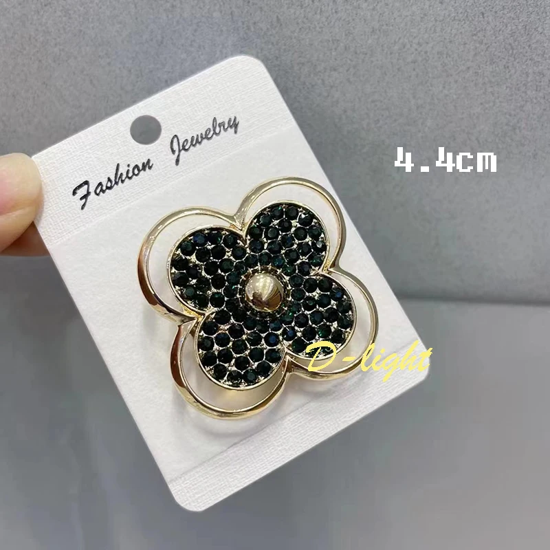 Изысканная брошь в виде четырехлистного клевера из сплава милые и элегантные