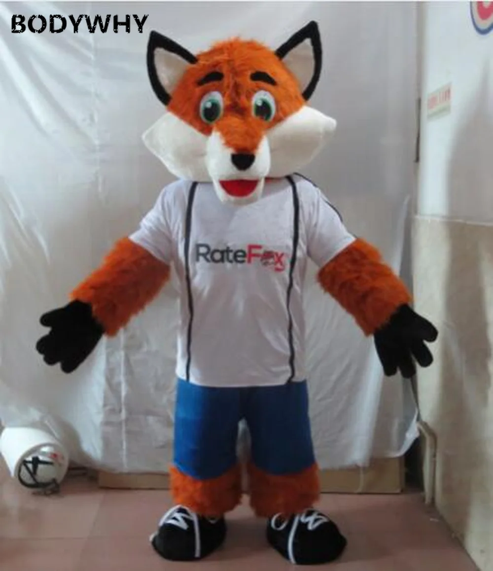 Новинка Роскошная лиса для взрослых Лидер продаж плюшевый спортивный стиль