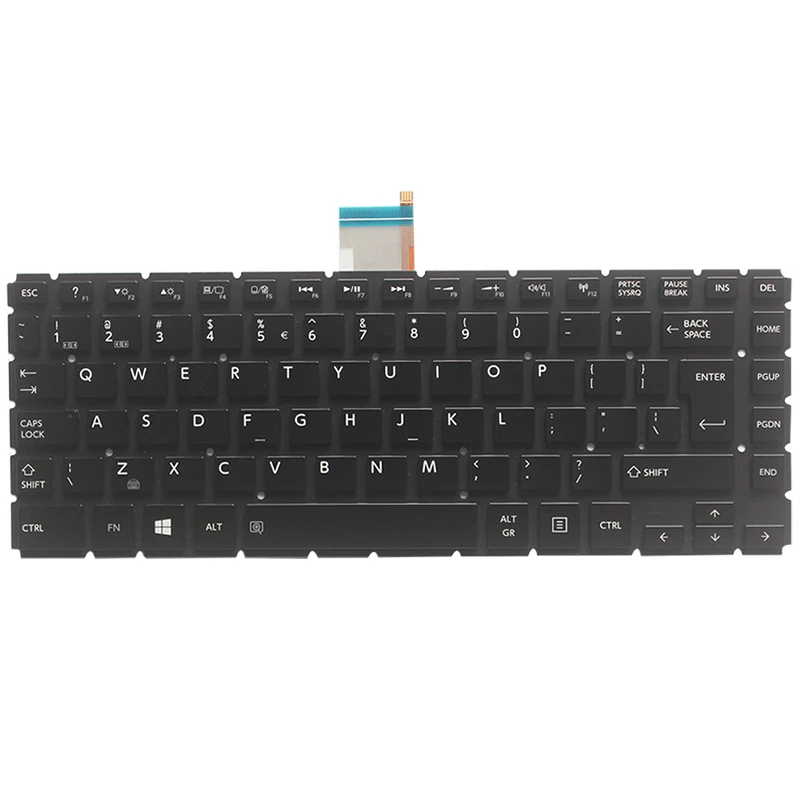 Новый UI Клавиатура для ноутбука Toshiba Satellite E45-B E45D-B E45t-B E40-B E40D-B E40t-B клавиатура с