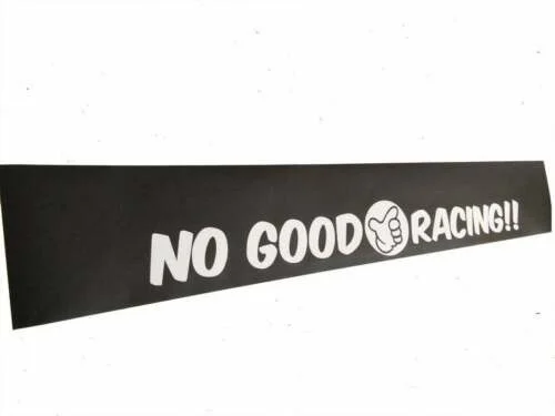 For &quotNo Good Racing&quot the Windshield decal Sun Visor Sticker Window Laptop | Автомобили и мотоциклы