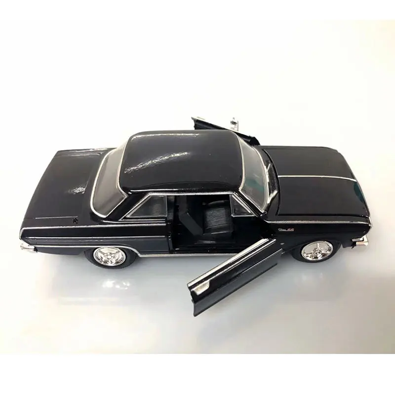 NEWRAY масштаб 1/24 США модель автомобиля Chevy Nova SS 1964 литый под давлением