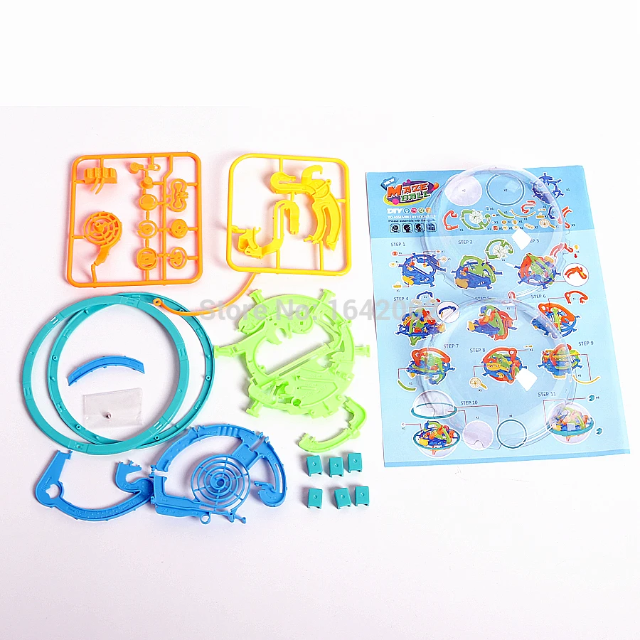 DIY 100 препятствия магический пазл шар развивающий Интеллектуальный IQ баланс