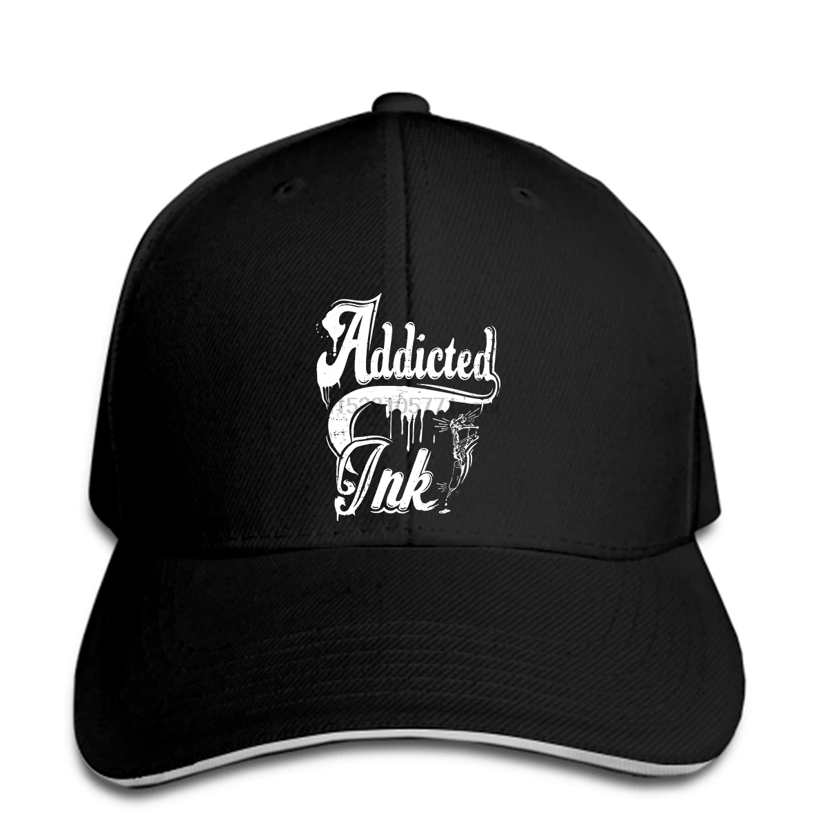 

Baseball cap Addicted Ink Baseball caps Screenprinted Purple rock punk distressed tattoo