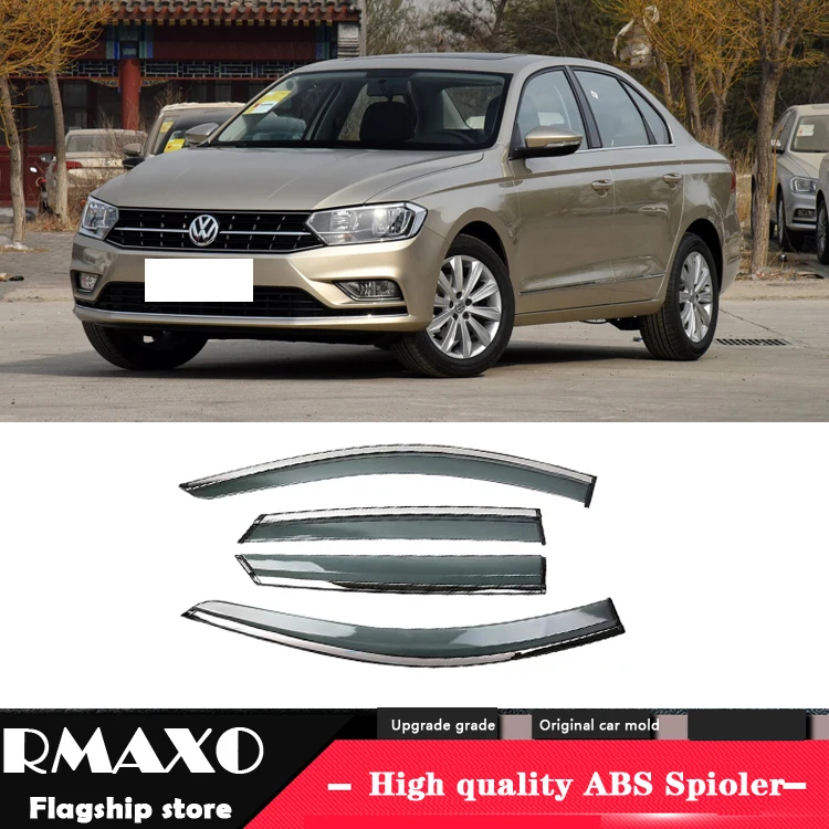 

For Volkswagen Bora 2016-2018 Plastic Window Visor Vent Shades Sun Rain Deflector Guard For Honda Civic 4PCS/SET