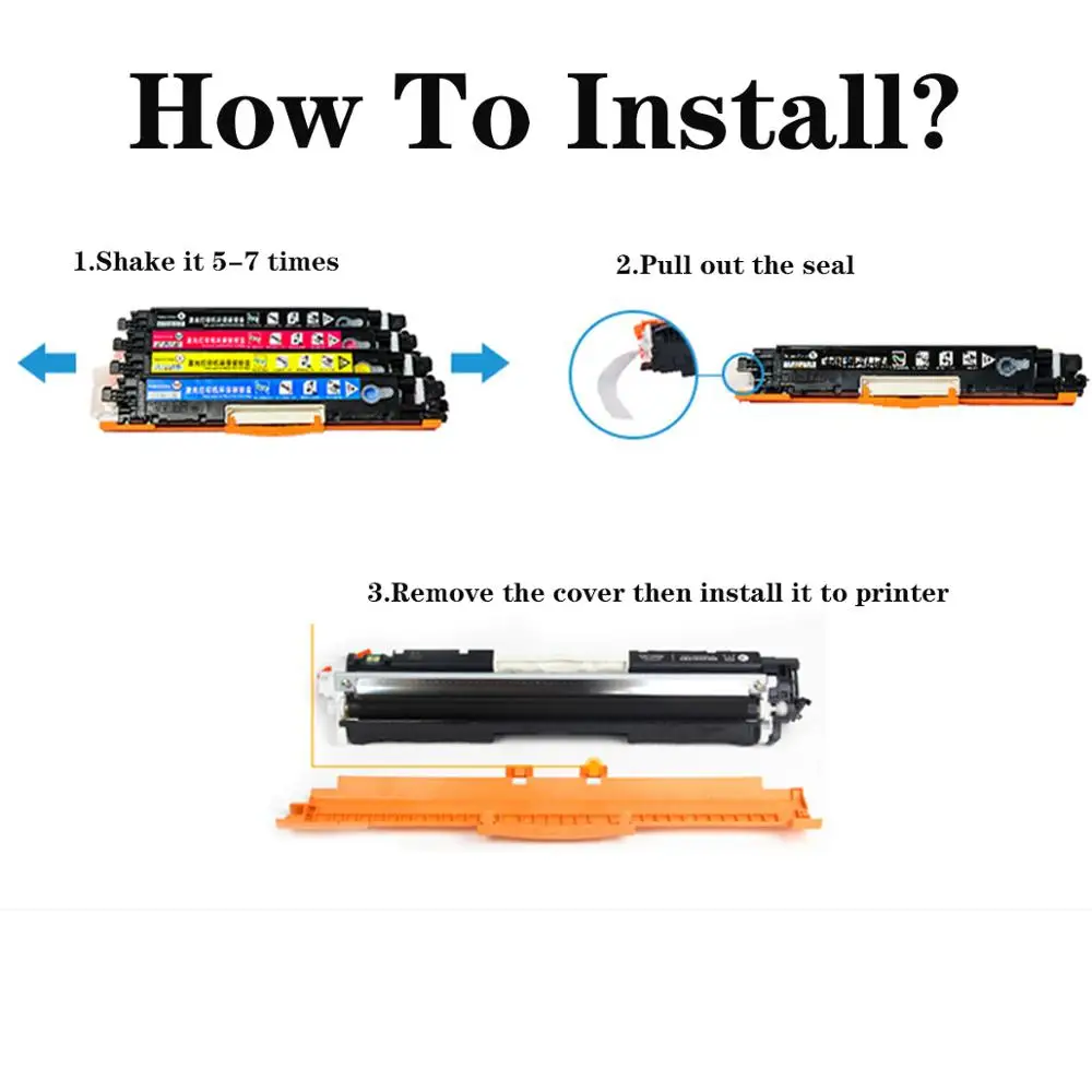 Toner Cartridge for HP Color LaserJet Pro M175nw 100 MFC M175NW MCP1025nw CP1025 M275nw CP1025nw | Компьютеры и офис