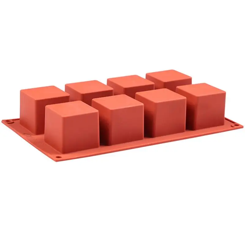 

Silicone Mold 3D Square Mousse Cake Baking Mould Dessert Bakeware for Jelly Ice Cream Home Kitchen Tool Cake Mould Ice Mold