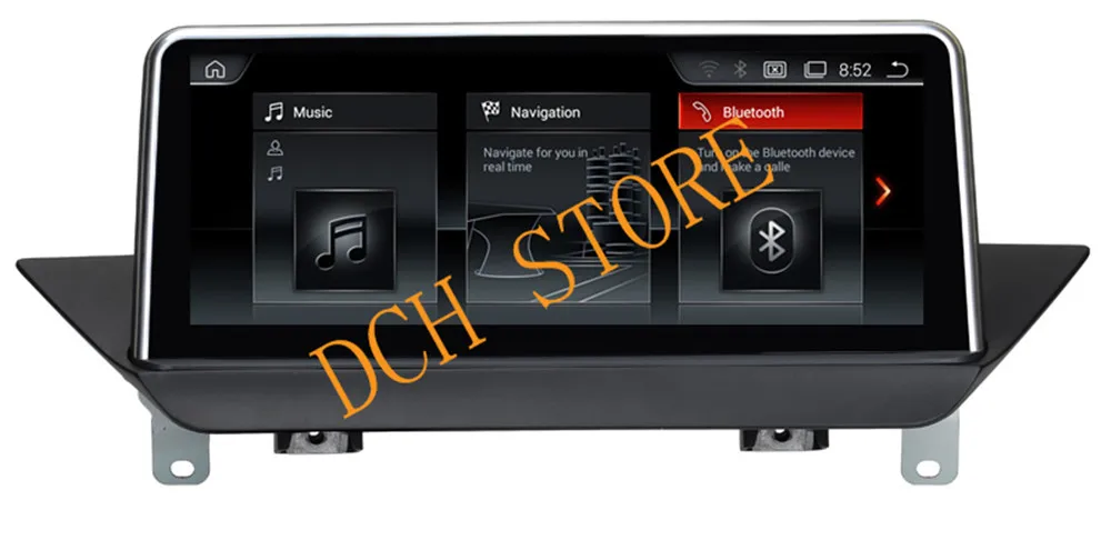 10 25 дюймов Android 0 автомобильный dvd плеер gps навигация радио стерео для BMW X1 E84 2012 2016