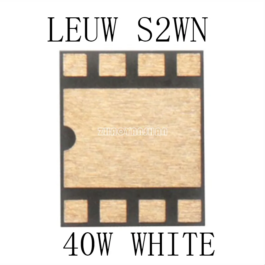 1 шт. X LEUW S2WN LEUWS2WN 40 Вт 5060 белый сценический светильник проектор высокая мощность