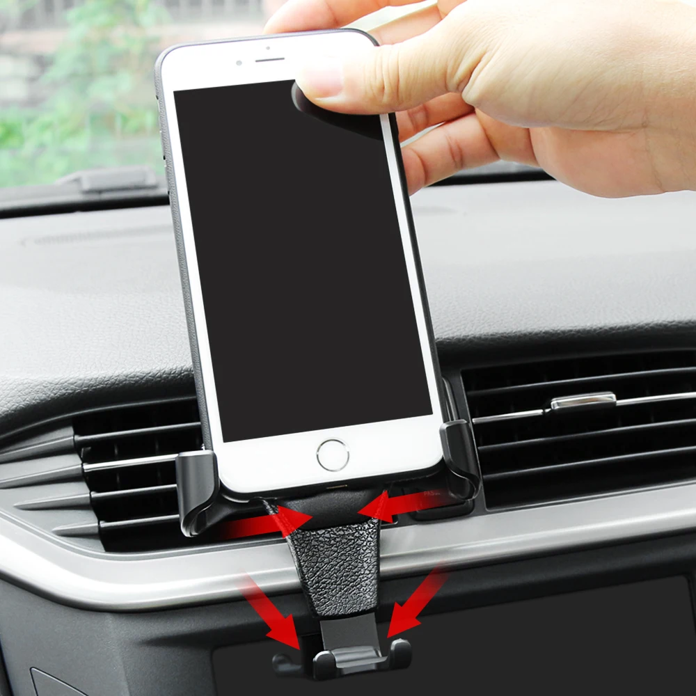 Gravity Car Styling Mobile Phone GPS Holder For Suzuki Vitara Swift SX4 Volvo XC90 V70 Hyundai I20 I30 IX35 Nissan Tiida Juke | Автомобили