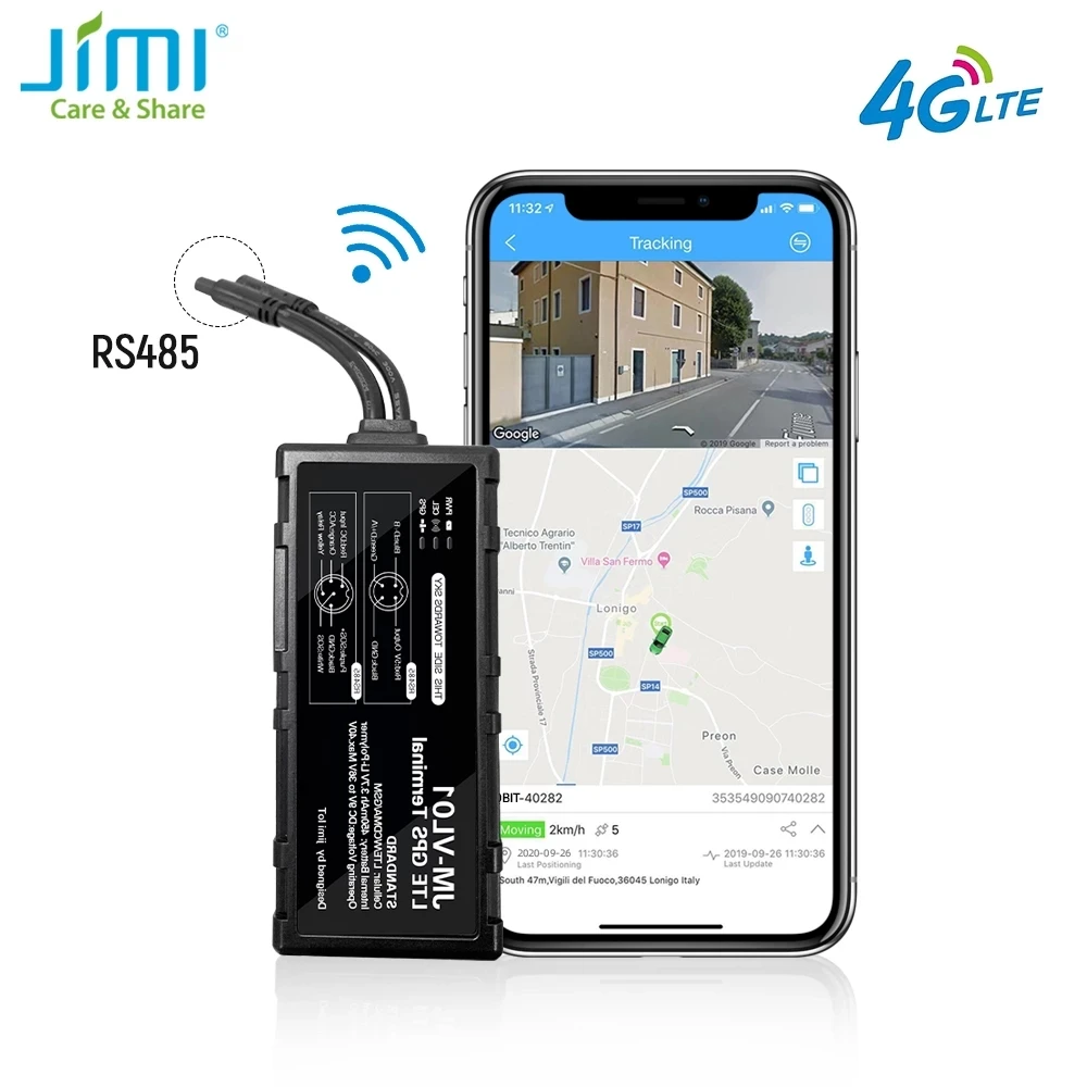 GPS-трекер JIMI 4G GV40 Wi-Fi точка доступа вождение водонепроницаемый JM-VL01 LTE с