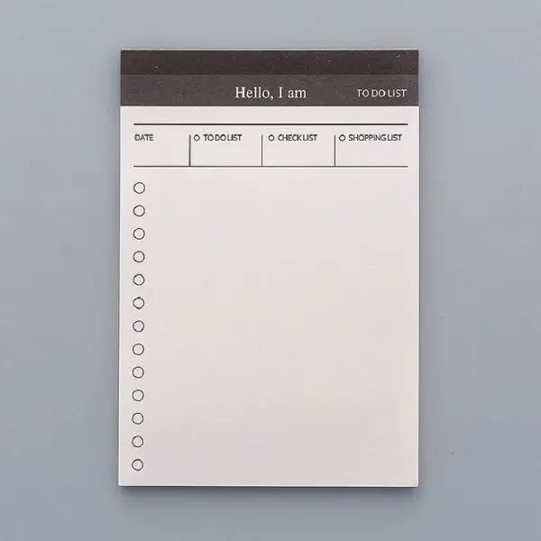 Todo Записная книжка caderno memo pad notes to do list еженедельник zeszyty szkolne libreta sticky papeleria notas adhesivas canceleria - Цвет: Todo