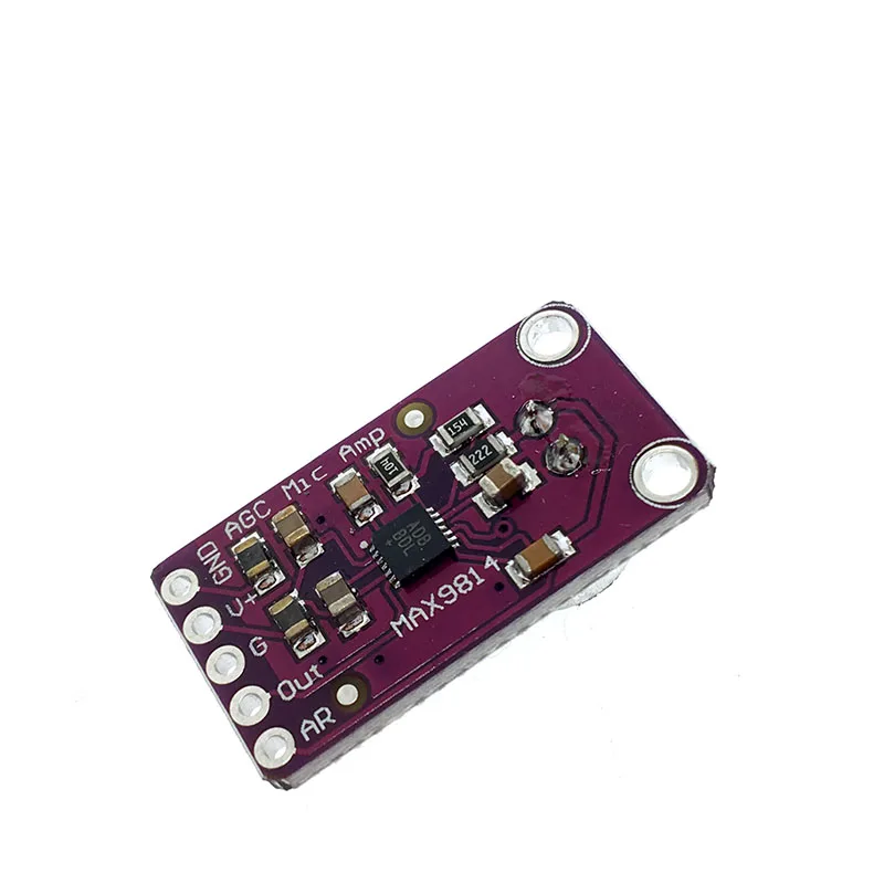 Плата микрофона MAX9814 усилитель с АРУ модуль автоматическим контролем усиления