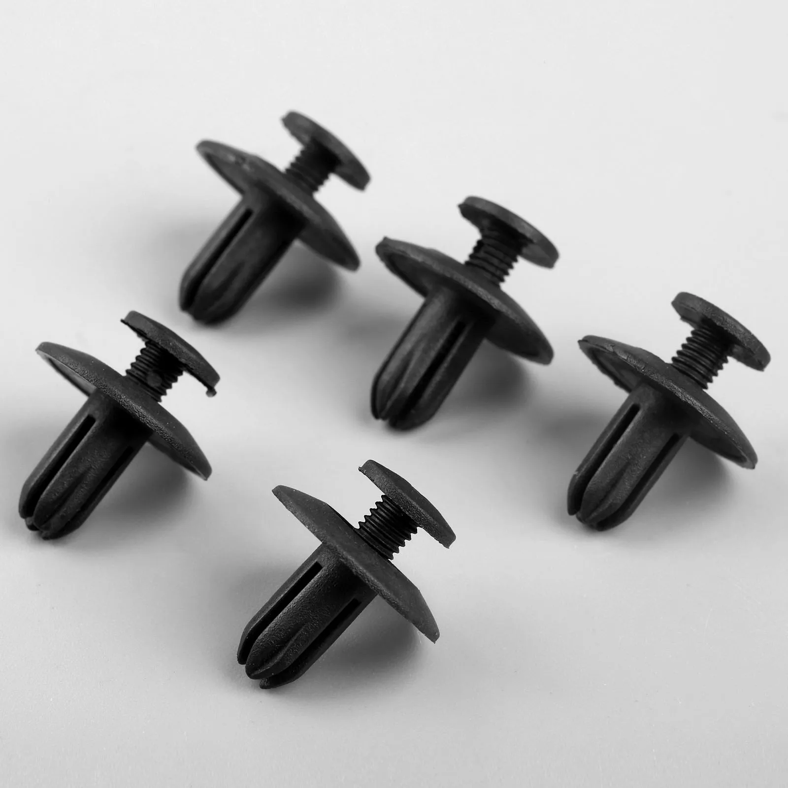 100 шт. авто крепеж для бампера 6 мм отверстие пластиковый фиксатор заклепок