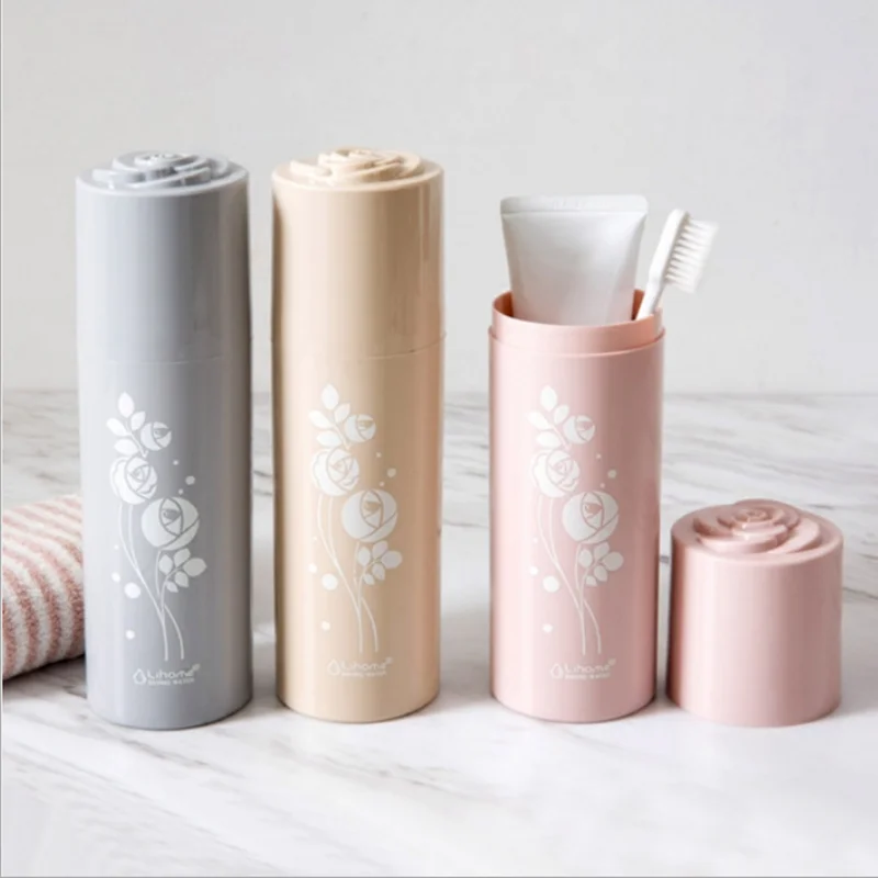 

Портативный контейнер для зубной щетки путешествия органайзер для зубных щеток зубная паста для защиты держатель ящик для хранения зубных ...