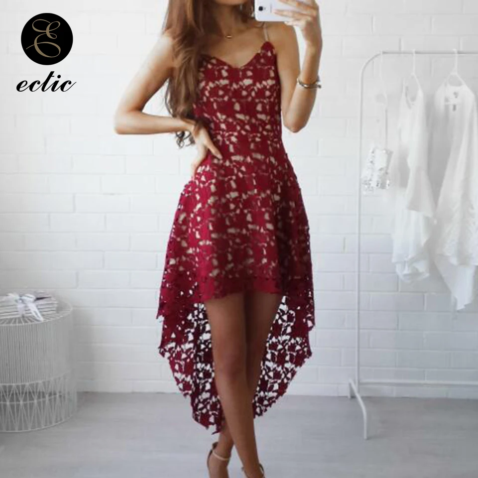 Кружевное длинное вечернее женское платье без рукавов из гипюра Сетчатое Ete 2021