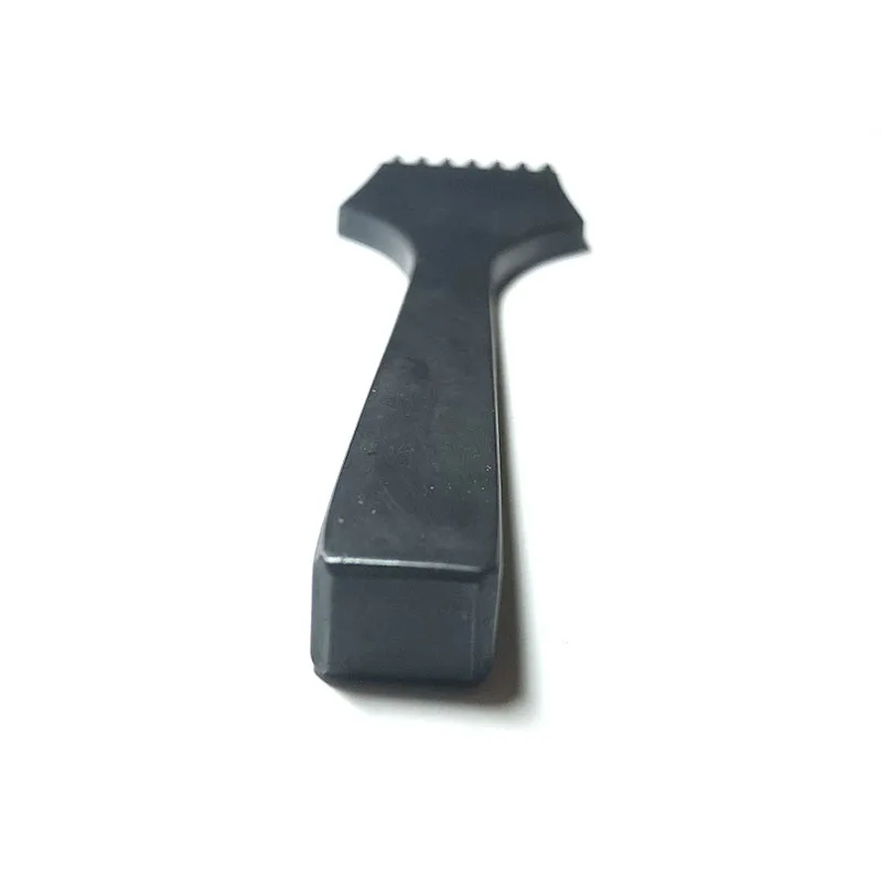 Черное кожевенное ремесло отверстие в форме оливкового отверстия перфоратор