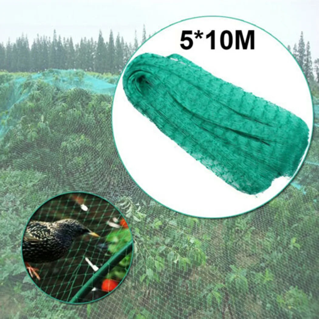 

Garden Anti-Bird Net Green Netting Nylon Plants Pond Protect Protection
