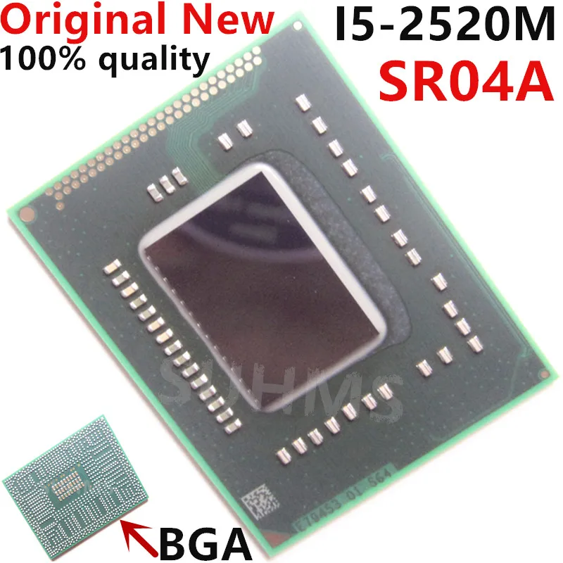 100% Новый чипсет I5-2520M SR04A I5 2520M BGA | Электронные компоненты и принадлежности