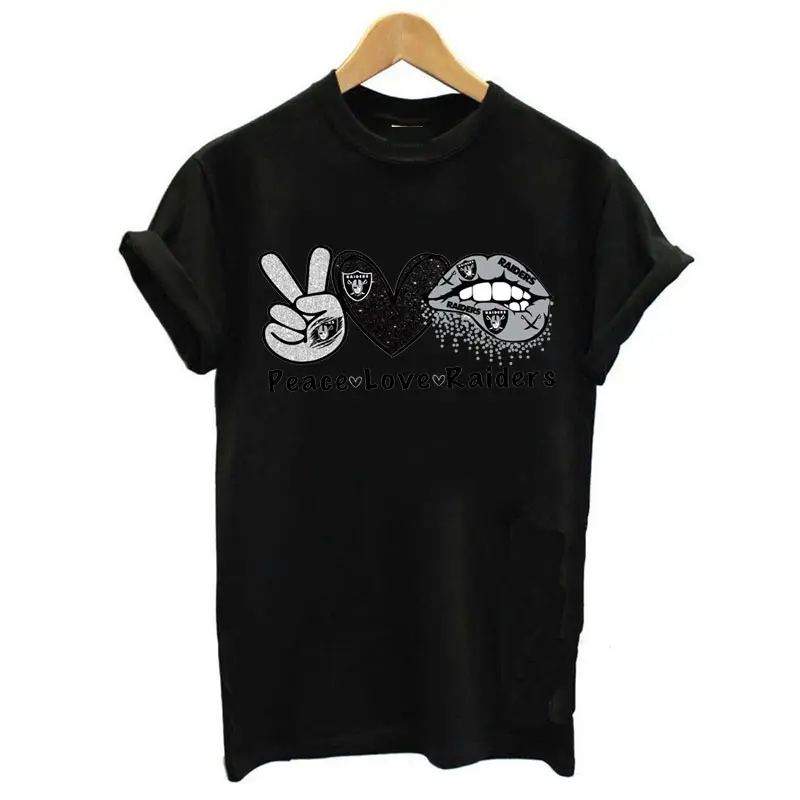 Нашивки Peace Love Raiders на одежду самодельная моющаяся аппликация с переводным утюгом