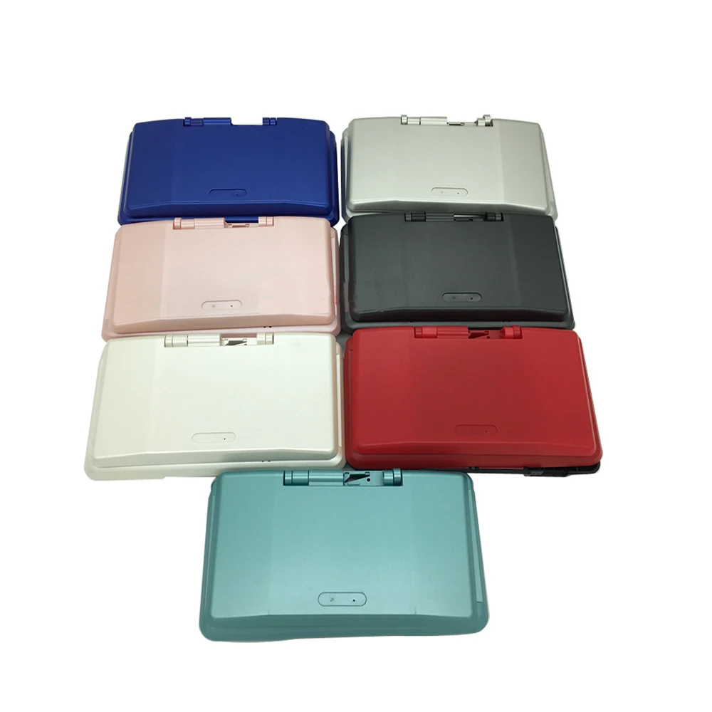 

Пластиковый корпус чехол для игровой консоли NDS сменный корпус со стилусом проводящие кнопки