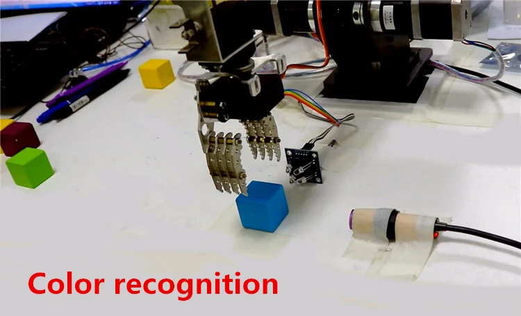 SZDOIT 3DOF промышленная рука робота с 42 шаговыми моторами 3D печать лазерная гравировка Собранная для Arduino