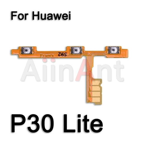 Aiinant кнопка включения/выключения звука кнопка отключения звука гибкий кабель управления лентой для Huawei P9 P10 P20 P30 P40 Lite Pro Plus телефонные детали
