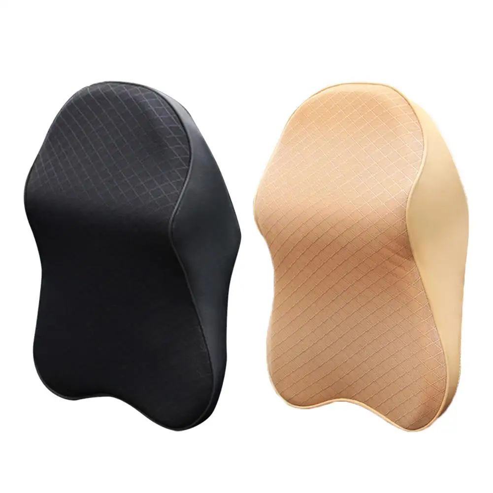 

3D Car Neck Pillow Adjustable Head Restraint Memory Foam Auto Headrest Travel Pillow Neck Support Holder Seat Covers Car Styling