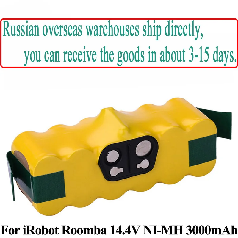 14 4 V 3500mAh 4500mAh Ni-MH перезаряжаемая батарея для iRobot-Roomba 500 560 530 510 562 550 570 610 770 |