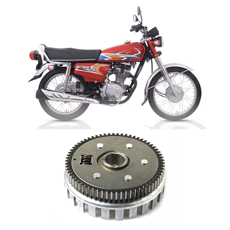 

For Honda CB125 SDH125-53 24T Clutch Disc Snare Drum CG 125 Motorcycle Clutch DIsc Drum