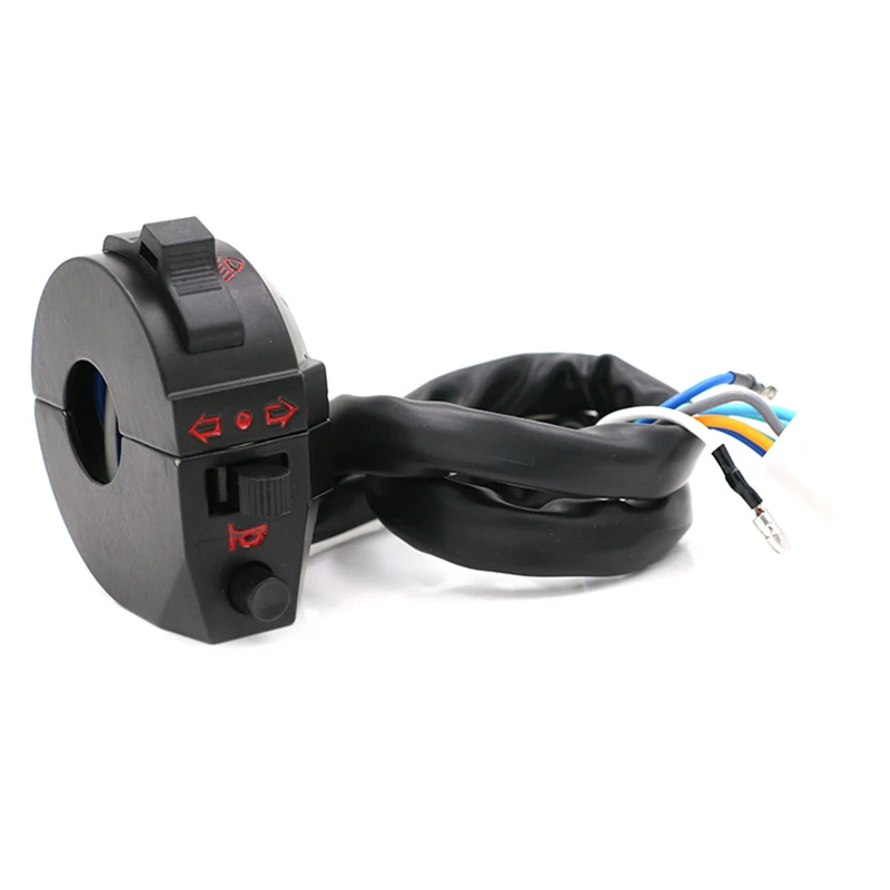 

Universal 22mm 7/8" Motorcycle Switches Motorbike Horn Turn Signal Electric Fog Lamp Light Start Handlebar Controller Switch