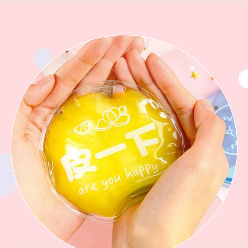 

1PCS Winter Reusable Gel Hand Warmer Cute Word Print Instant Heating Pack Warmer