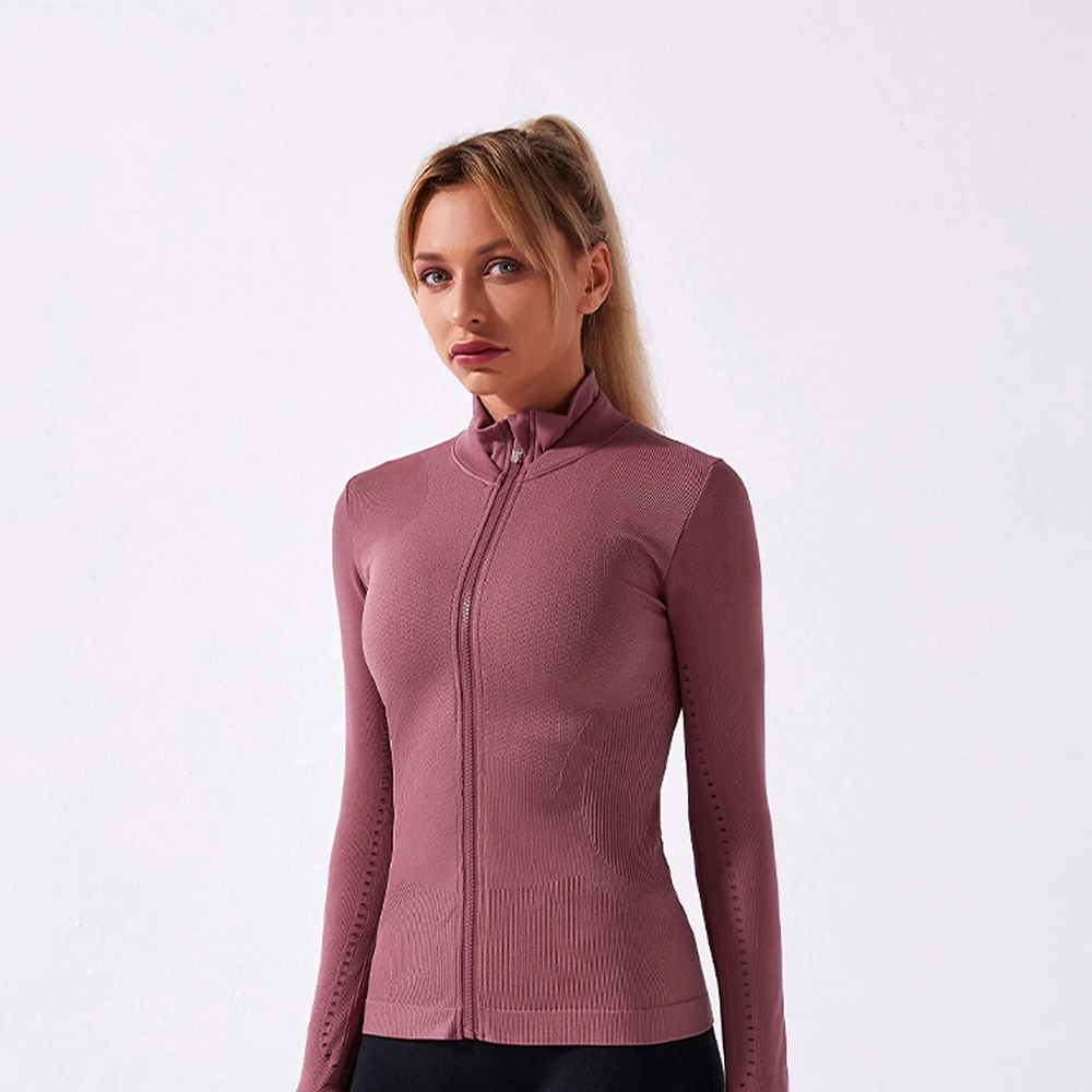 

2020 Women's Jacket Woman jerseys Sportswear Yoga Top Women's Long Sleeve Top T-shirt Sports Top Fitness Clothes Sport Coats Gym